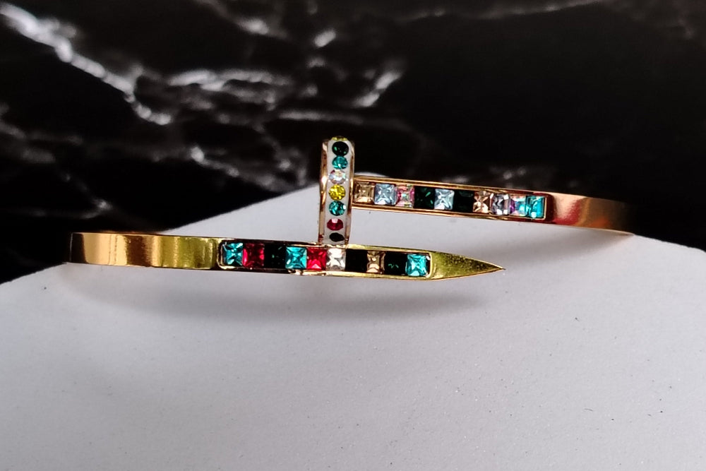 Brand Inspired Nail Bracelet