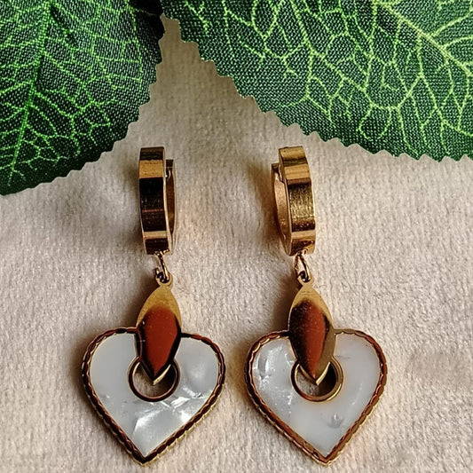 Anti-tarnish Hopps with Mother of Pearl