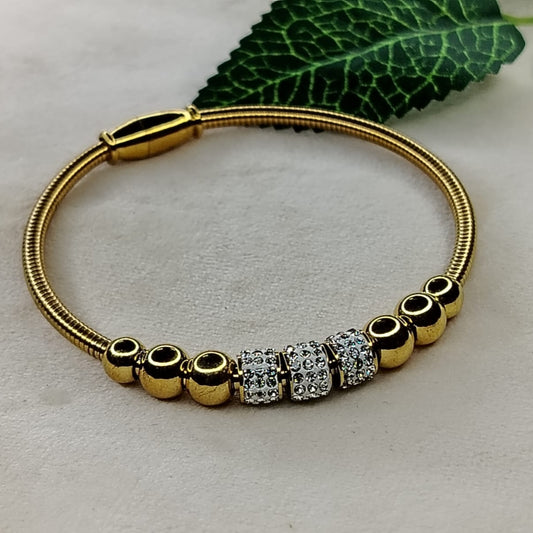 Magnetic CLosure ANti-tarnish Ad Bracelet