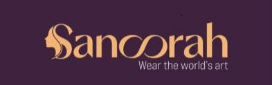 Sanoorah logo on a dark purple background